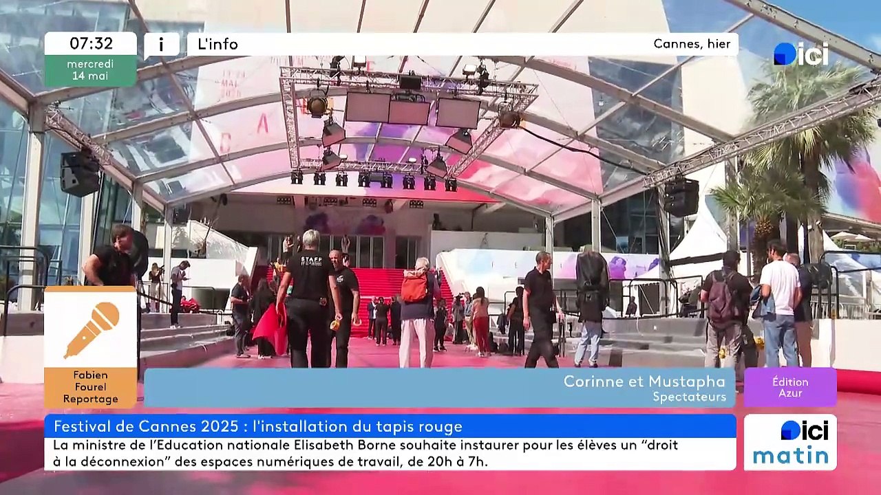 14/05/2025 - ici matin par ici Azur en vidéo