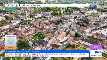 14/05/2025 - ici matin par ici Poitou en vidéo