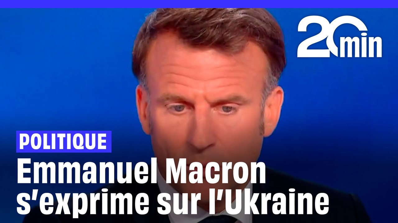 Emmanuel Macron s’exprime sur la guerre en Ukraine