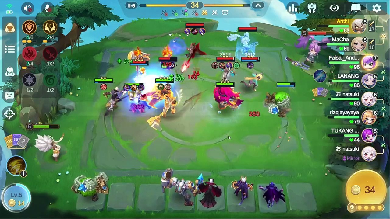 Magic Chess Go Go: Gold Rush - Vale - Inferno & Guardian Synergy