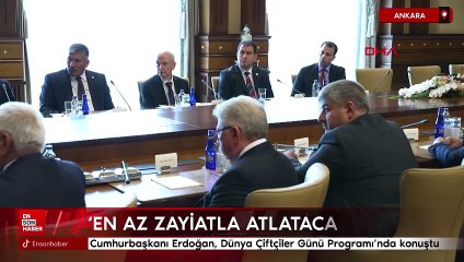 Cumhurbaşkanı Erdoğan, Dünya Çiftçiler Günü Programı'nda konuştu