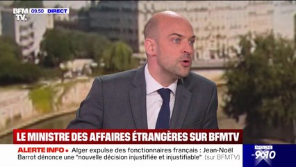 "Cela fait trois ans que l'Ukraine résiste grâce au courage des Ukrainiens et au soutien résolu des Européens", souligne Jean-Noël Barrot