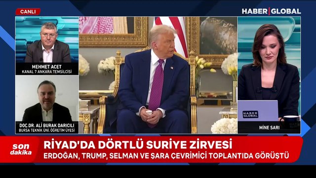 Cumhurbaşkanı Erdoğan, Trump, Selman ve Şara ile görüştü