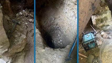 Kaçak kazı yapanlara operasyon: 4 gözaltı