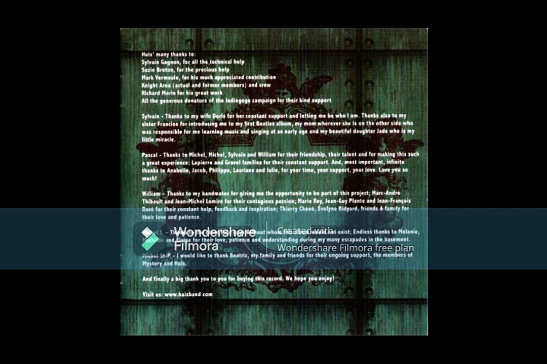 Huis – Despite Guardian Angels : 	Prog Rock 2014.