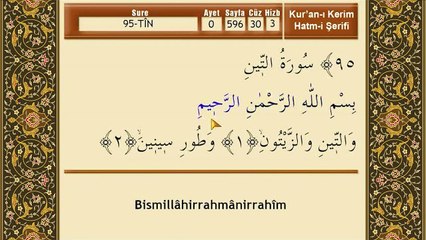 Mehmet Emin Ay - Tin Suresi