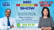 MID MORNING SHOW Pamela Patten reçoit Dr G_0. Ayassamy