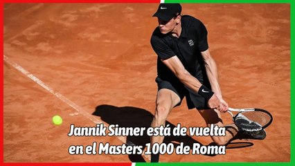Jannik Sinner se postra ante la nueva estrella del tenis mundial