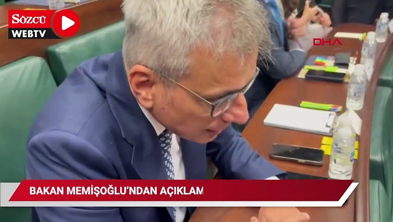 Bakan Memişoğlu, grup toplantısı öncesinde açıklamalarda bulundu