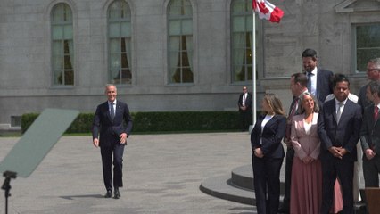 Carney promet de travailler "sans relâche" pour que le Canada reste "souverain"