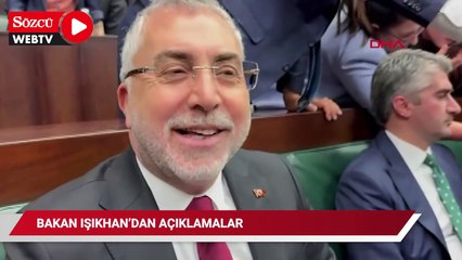 Bakan Işıkhan, grup toplantısı öncesinde açıklamalarda bulundu
