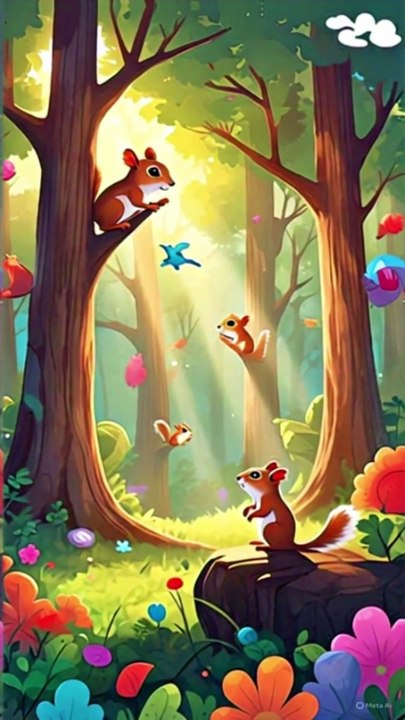 The Brave Little Squirrel | Motivational Stories | Bedtime Stories