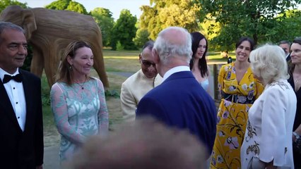 King makes heartfelt plea to save planet at Kew Gardens