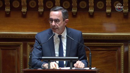 Centres de rétention administrative: "Des associations à qui l'État a confié des missions outrepassent leurs missions et les retournent contre l'État", juge Bruno Retailleau
