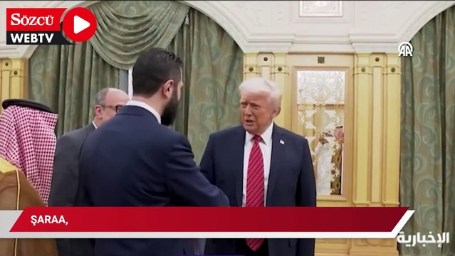 Şaraa, Trump, Selman ve Erdoğan bir arada