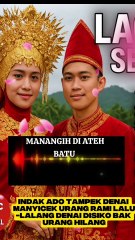 MANANGIH DI ATEH BATU