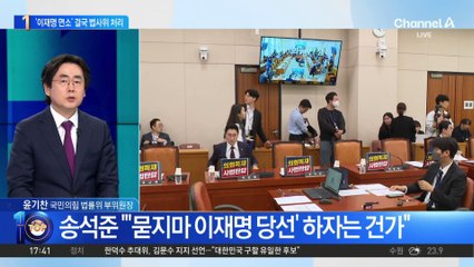 ‘이재명 면소법’, 결국 민주당 주도 법사위 통과