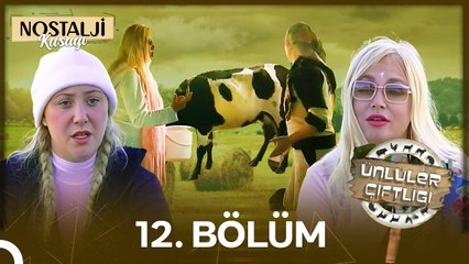 Ünlüler Çiftliği 12. Bölüm | BANU ALKAN VE GÜLLÜ'NÜN İNEK SAĞMA KAVGASI