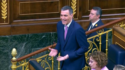 El 'zasca' de Pedro Sánchez a Abascal: "Viene a reprocharme lo que hace su financiador Orban"