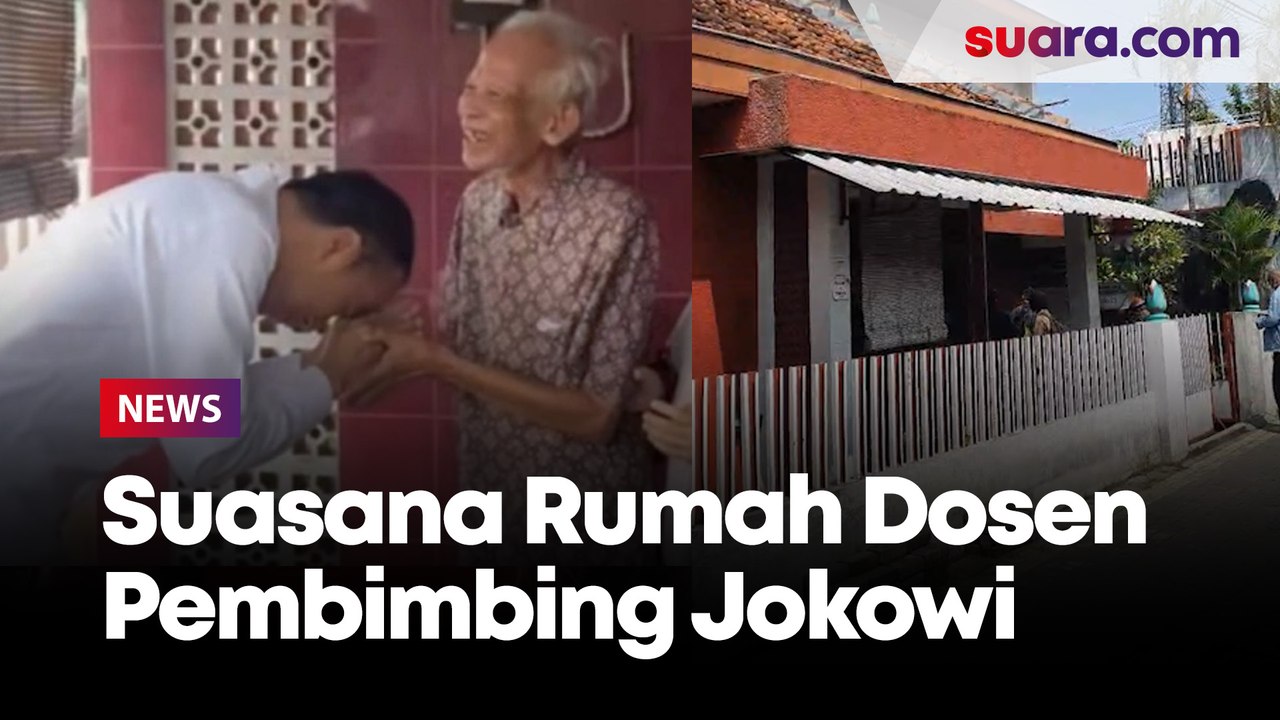 Suasana Rumah Ir Kasmudjo di Pogung Sleman yang Didatangi Presiden ke-7 Joko Widodo Baru-baru Ini