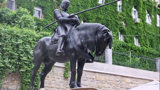 Zagreb Old City, Croatia with historical buildings and monuments