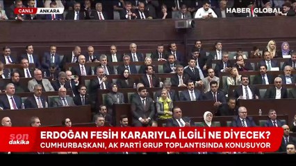 Cumhurbaşkanı Erdoğan: Örgüt üzerine düşenleri yerine getirdiğinde gerisi siyasetin işidir