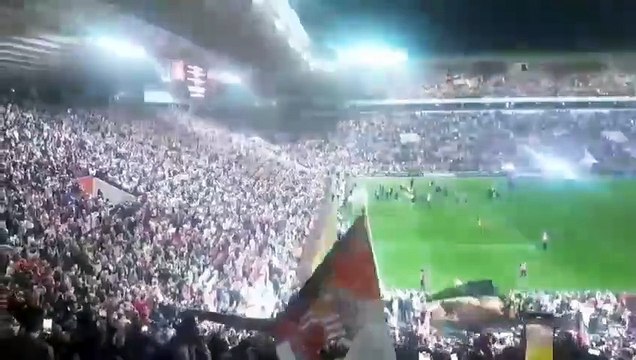 I was one of the 46,500 fans at the Stadium of Light and captured the sheer elation of victory on video