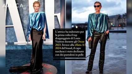 Auguri a Cate Blanchett, 56 anni di stile sostenibile (e ricicli)