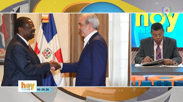 Luis Abinader se reune con canciller de Kenia y Las Bahamas | Hoy Mismo