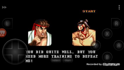 Street Fighter II Turbo: Hyper Fighting Ryu vs E. Honda luta completa