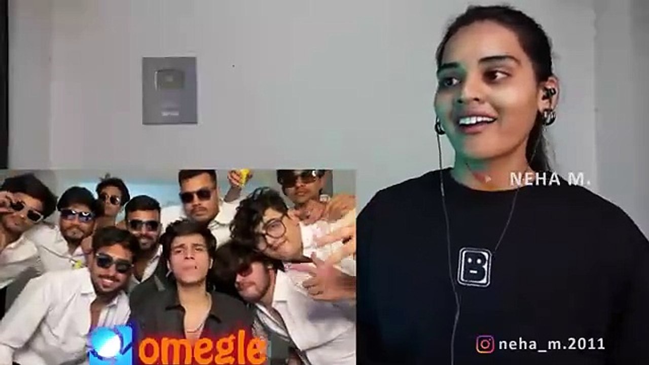 FOUND MY Love with 20 HYPEMAN on OMEGLE 😍 REACTION | adarshuc | Neha M.