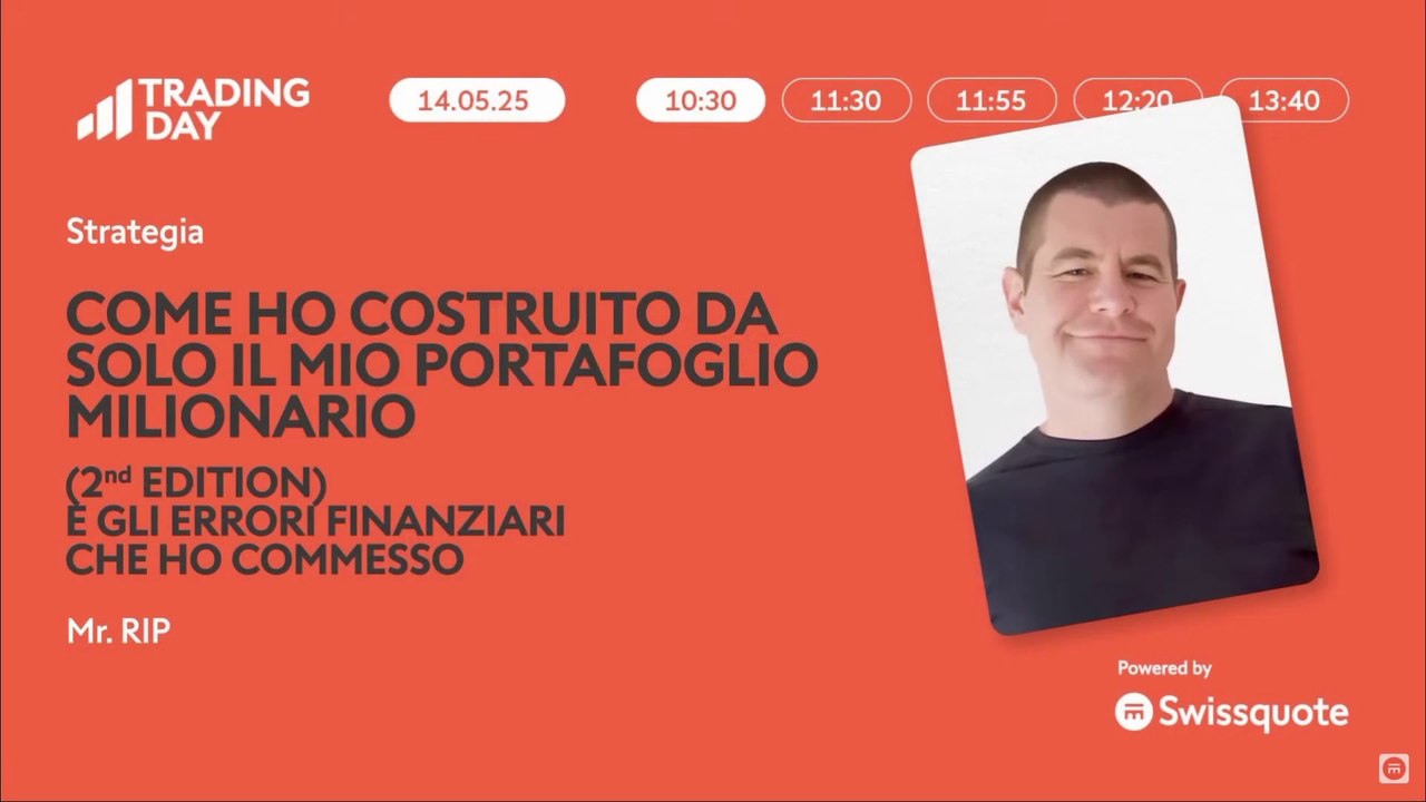 Mr Rip (Giorgio Ugazio) Intervento Swissquote 2025 - Video Dailymotion