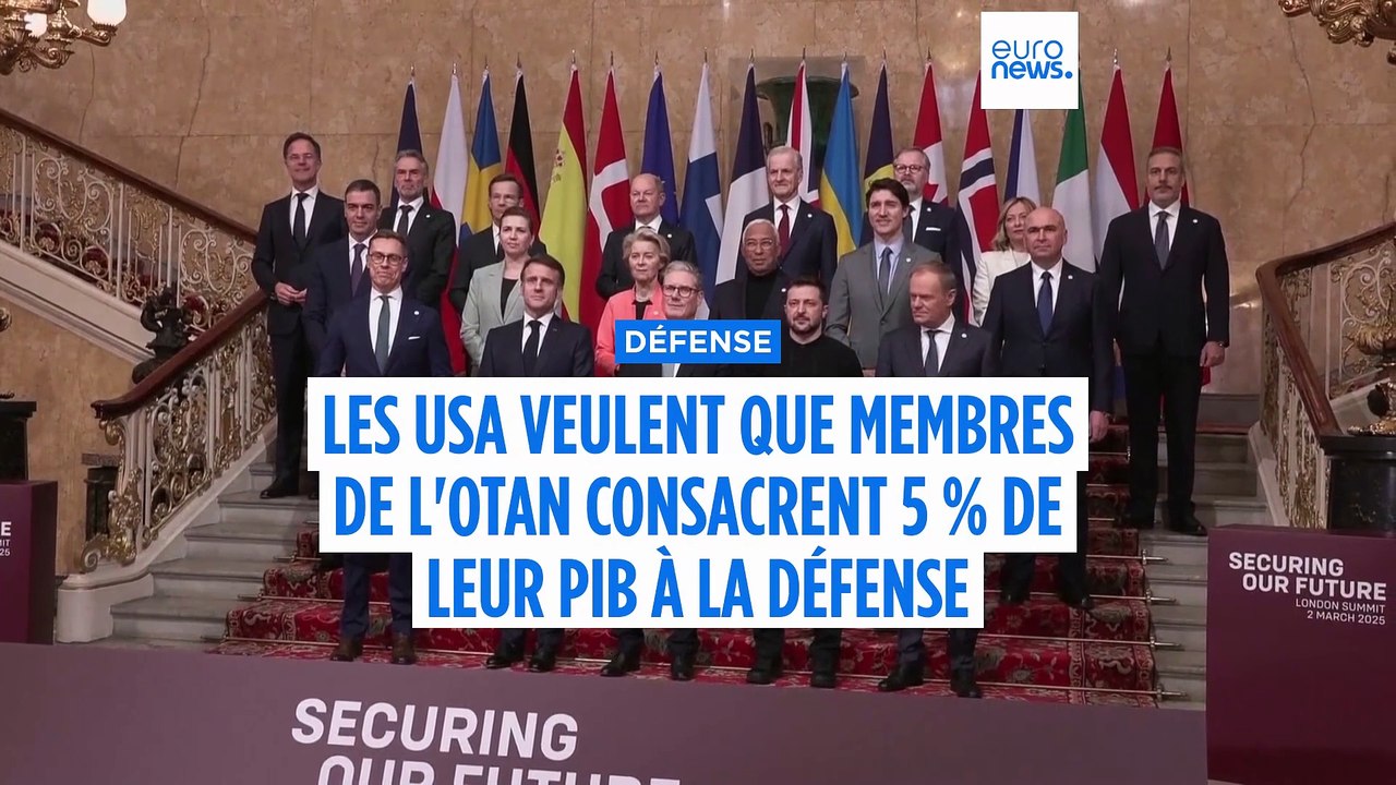 Les États-Unis pressent pour que les états membres de l'OTAN augmentent leurs dépenses de défense