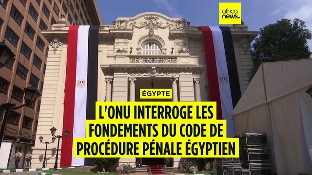 Égypte : l'ONU interroge le processus de rédaction du nouveau code pénal