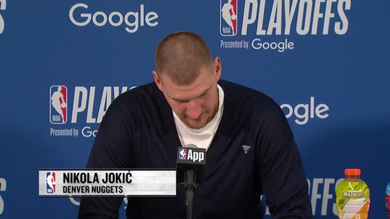 Nuggets - Jokić : ''Nous n'allons pas leur donner le sixième match''