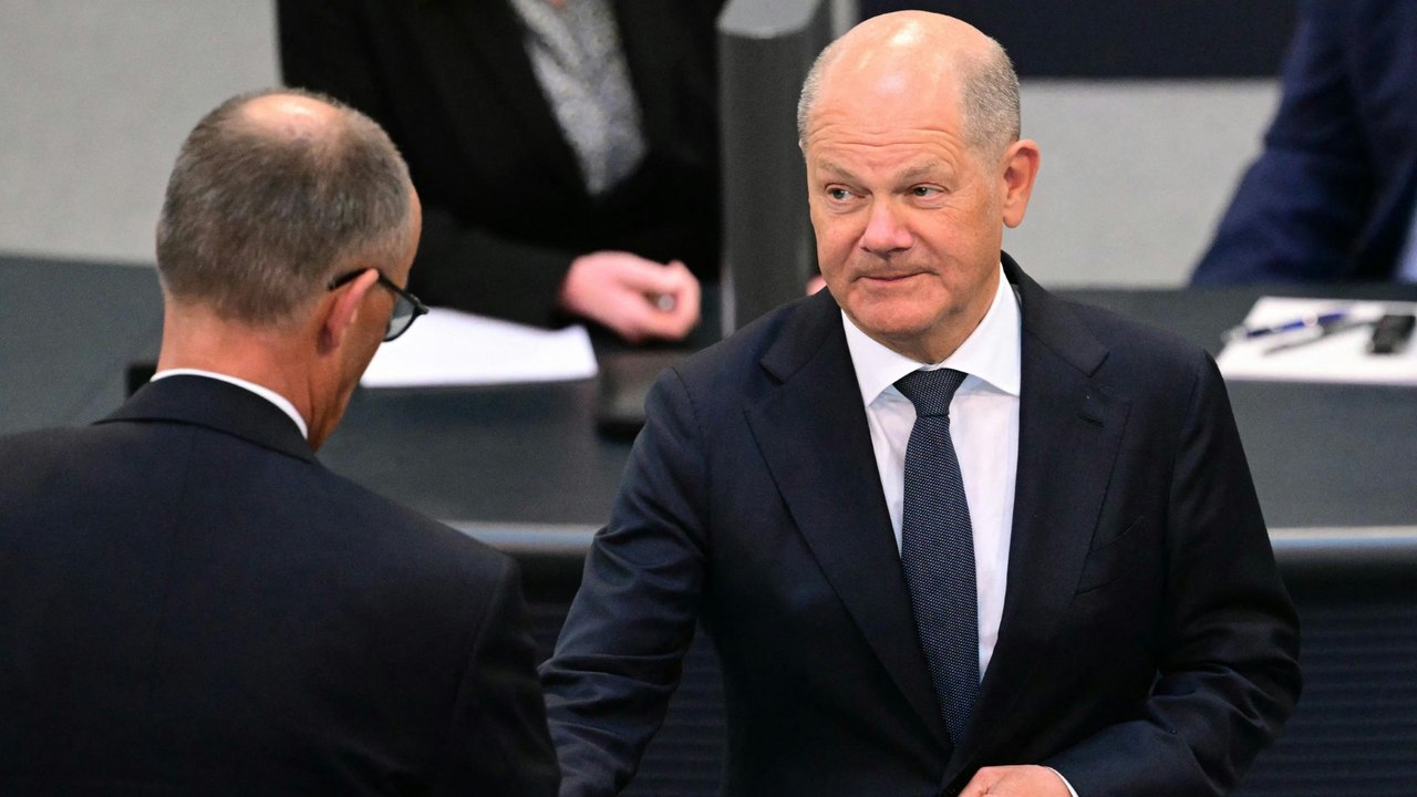 Merz: Scholz war in Ukraine-Politik wegweisend