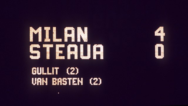 #OnThisDay: 1989, Steaua Bucarest-Milan 0-4