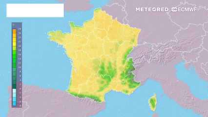 Températures en France