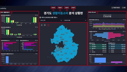 [경기] 경기데이터드림, '도민 이동현황·소비 흐름' 시각 정보 제공 / YTN