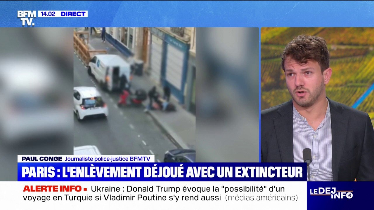 Tentative d'enlèvement à Paris: les 4 individus toujours en fuite, 24 heures après les faits
