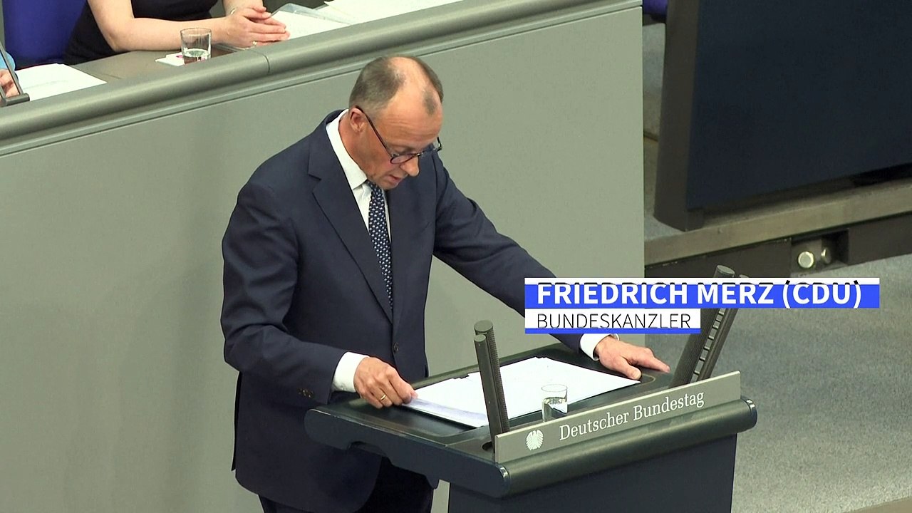 Merz: Deutschland kann zur 'Wachstumslokomotive' werden