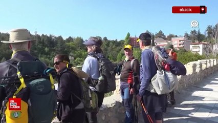 Sofi Yolu'nu takip eden gezginler, Bilecik'te mola verdi
