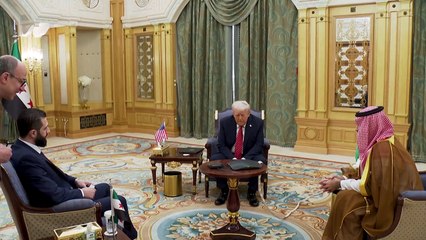 Trump pide al líder sirio que normalice relación con Israel, tras levantar las sanciones