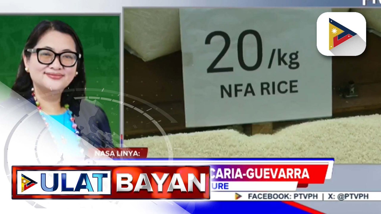 P20/kg na bigas ng D.A., pinilahan ng mga mamimili