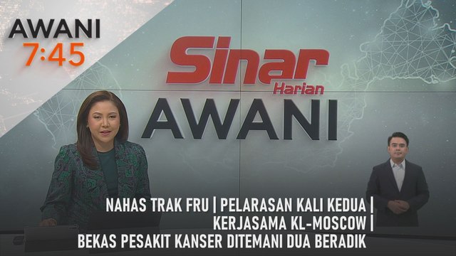 AWANI 7:45 [14/5/2025] – Nahas trak FRU | Pelarasan kali kedua | Kerjasama KL-Moscow | Bekas pesakit kanser ditemani dua beradik