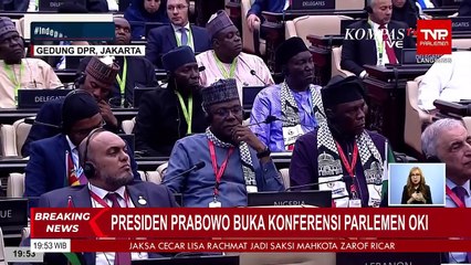 Terbaru! Presiden Prabowo Buka Konferensi Parlemen OKI di DPR