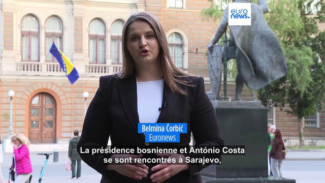 Élargissement de l'UE : António Costa appelle à des réformes en Bosnie-Herzégovine