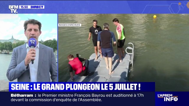 Baignade dans la Seine dès le 5 juillet: Les derniers prélèvements sont tout à fait satisfaisants , explique Pierre Rabadan, adjoint aux Sports à la mairie de Paris