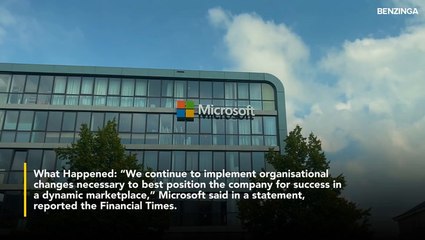 Microsoft To Cut 6,000 Jobs Globally Amid AI-Driven Shift, Says Changes Necessary To 'Best Position The Company For Success'