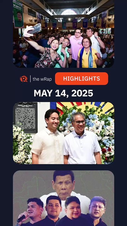 Today's headlines: Risa Hontiveros, election losses, political dynasties | The wRap | May 14, 2025